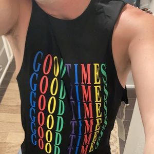 Forever 21 Good times sleeveless tank